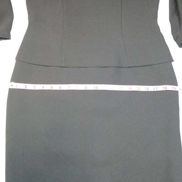 Maggy London Women's Sheath Dress Knee Length Size 6 Lined Business Office Black - Picture 9 of 16